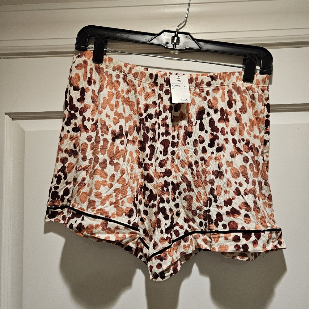 Women's Sz M Stars Above Sleep Shorts